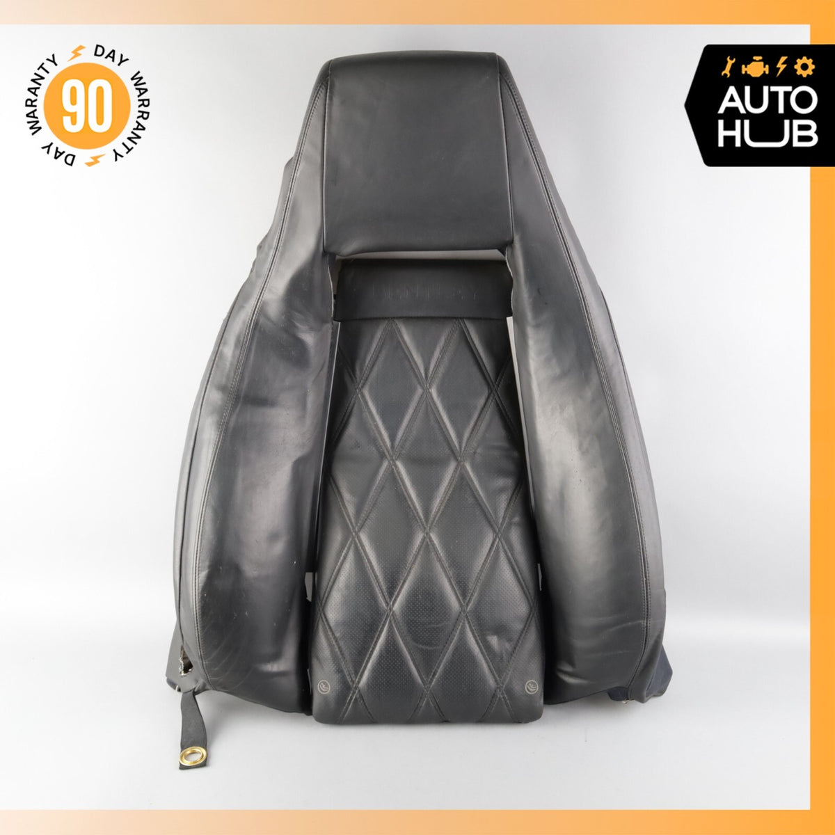 03-10 Bentley Continental GT Front Right Side Top Upper Seat Cushion OEM - photo 1