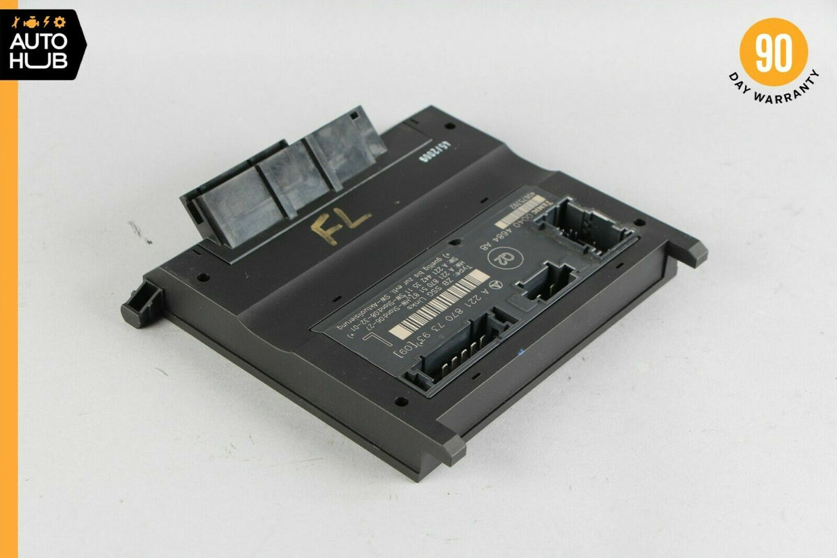 07-13 Mercedes W221 S400 S550 Front Left Driver Side Under Seat Control Unit OEM - photo 1