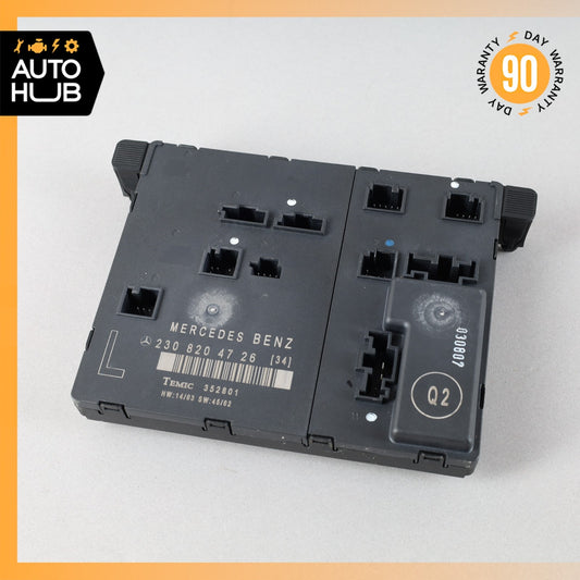 03-12 Mercedes R230 SL500 SL55 AMG SL550 Door Control Module Left Side OEM - photo 1
