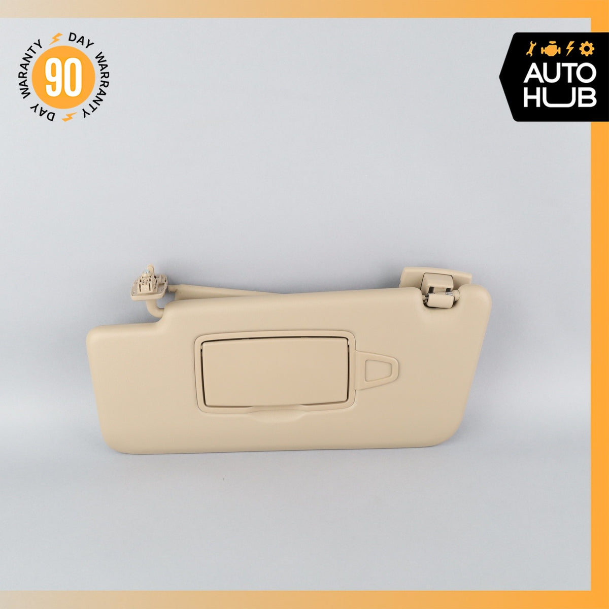 12-19 Mercedes W166 ML350 GL350 Sun Visor Sunvisor Left Driver Side Beige OEM - photo 7
