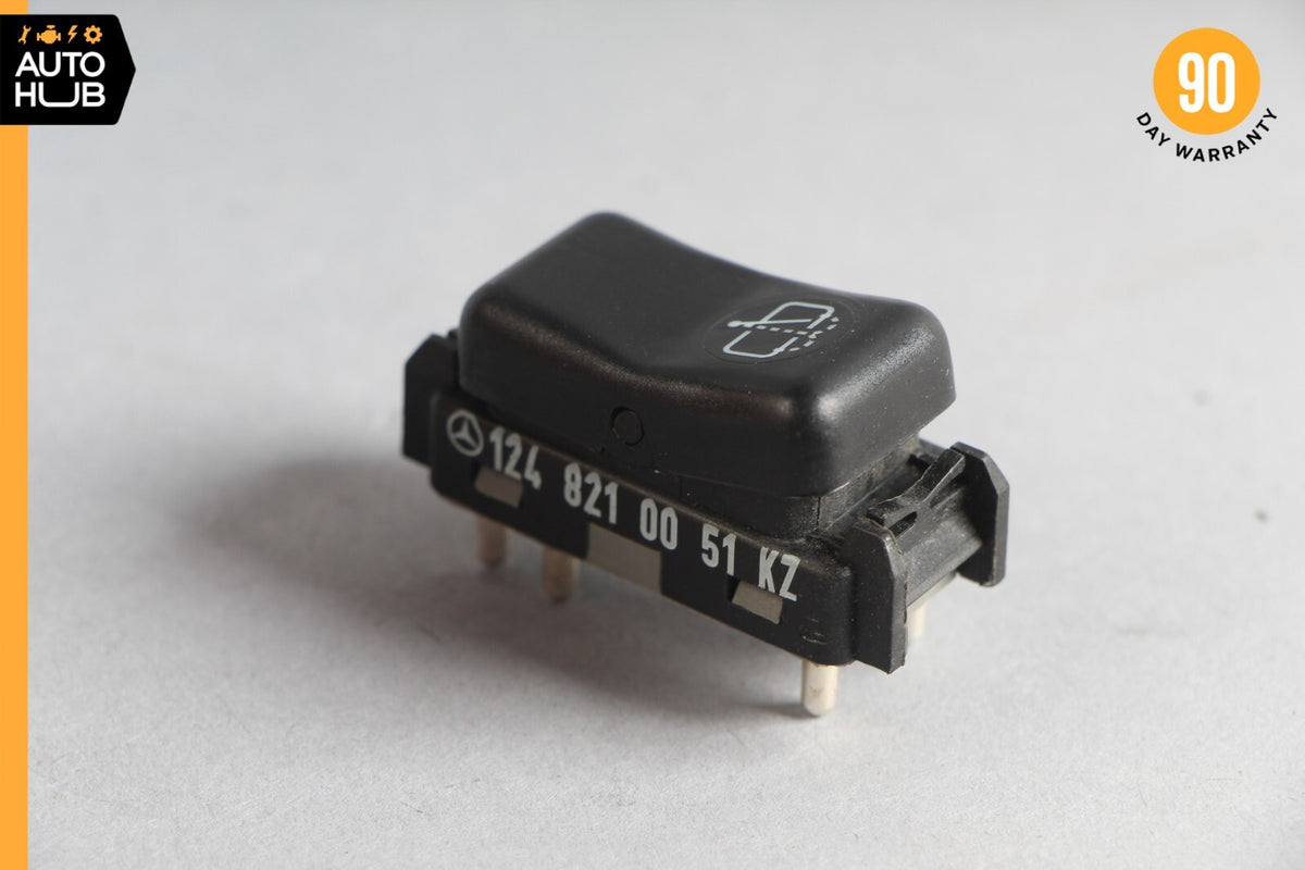 87-95 Mercedes W124 E320 300TE 300TD Wagon Rear Wiper Washer Switch Button OEM - photo 5