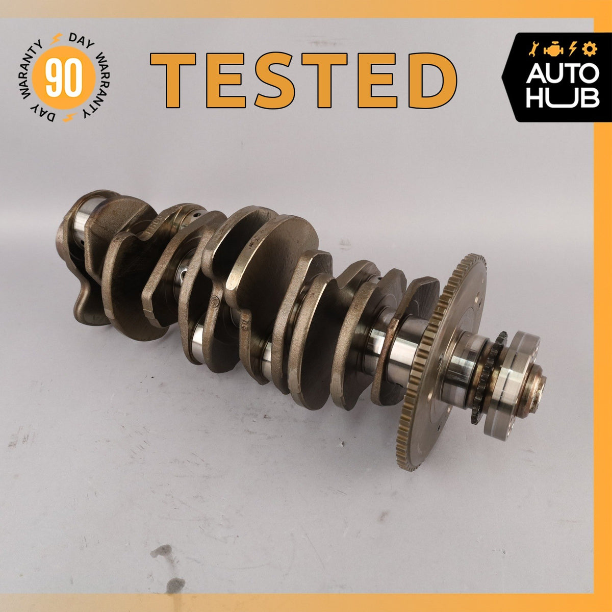 11-18 Porsche Cayenne 958 / Touareg VR6 3.6L Engine Motor Crankshaft OEM - photo 1