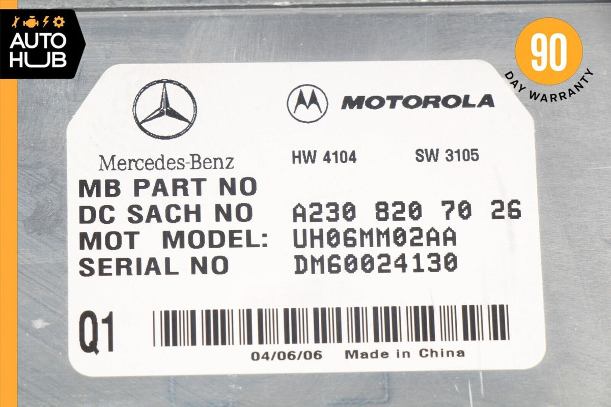 06-12 Mercedes X164 GL450 SL550 E350 Communication Control Module 2308207026 OEM - photo 11