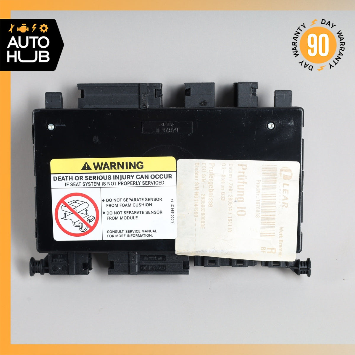 Mercedes W207 E350 CLS550 SLK250 C350 Seat Control Module Front Right Side OEM - photo 9