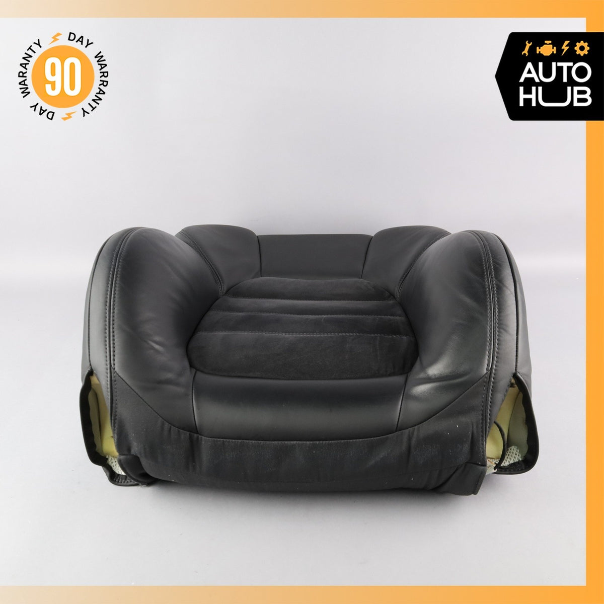 15-18 Porsche Macan 95B GTS Front Left Driver Seat Upper Cushion Suede OEM - photo 15