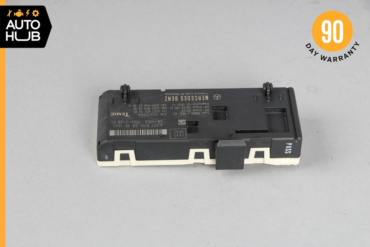07-14 Mercedes W221 S400 S550 CL550 Trunk Release Remote Open Close Module OEM - photo 6