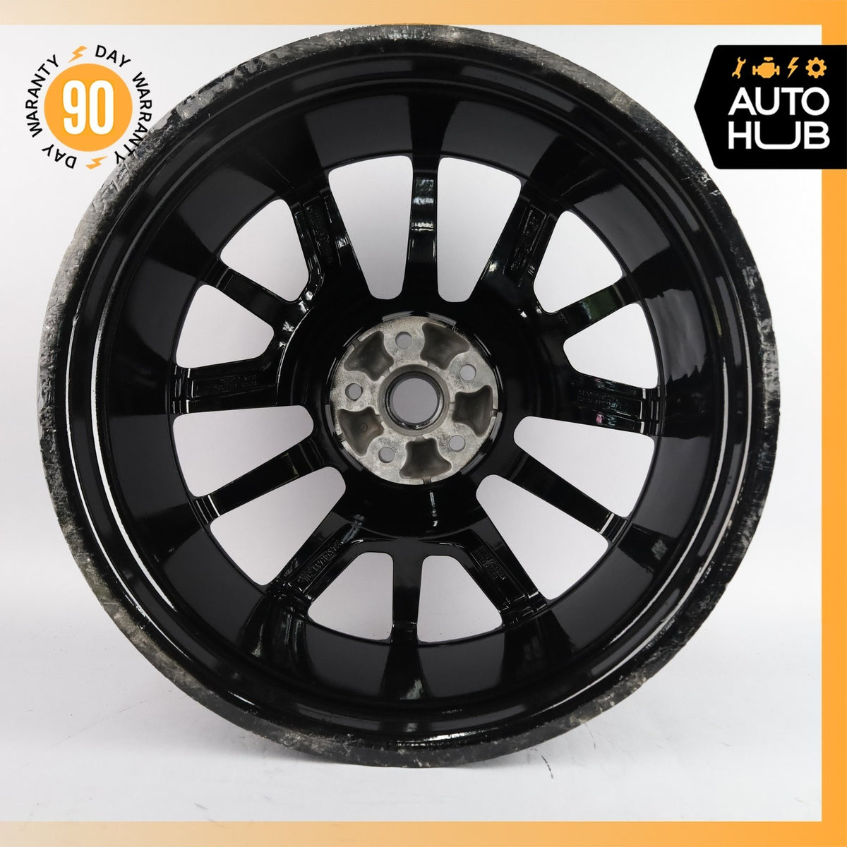Maserati GranTurismo M145 8.5 x 20 20" Front Wheel Rim Black 231478 OEM - photo 9