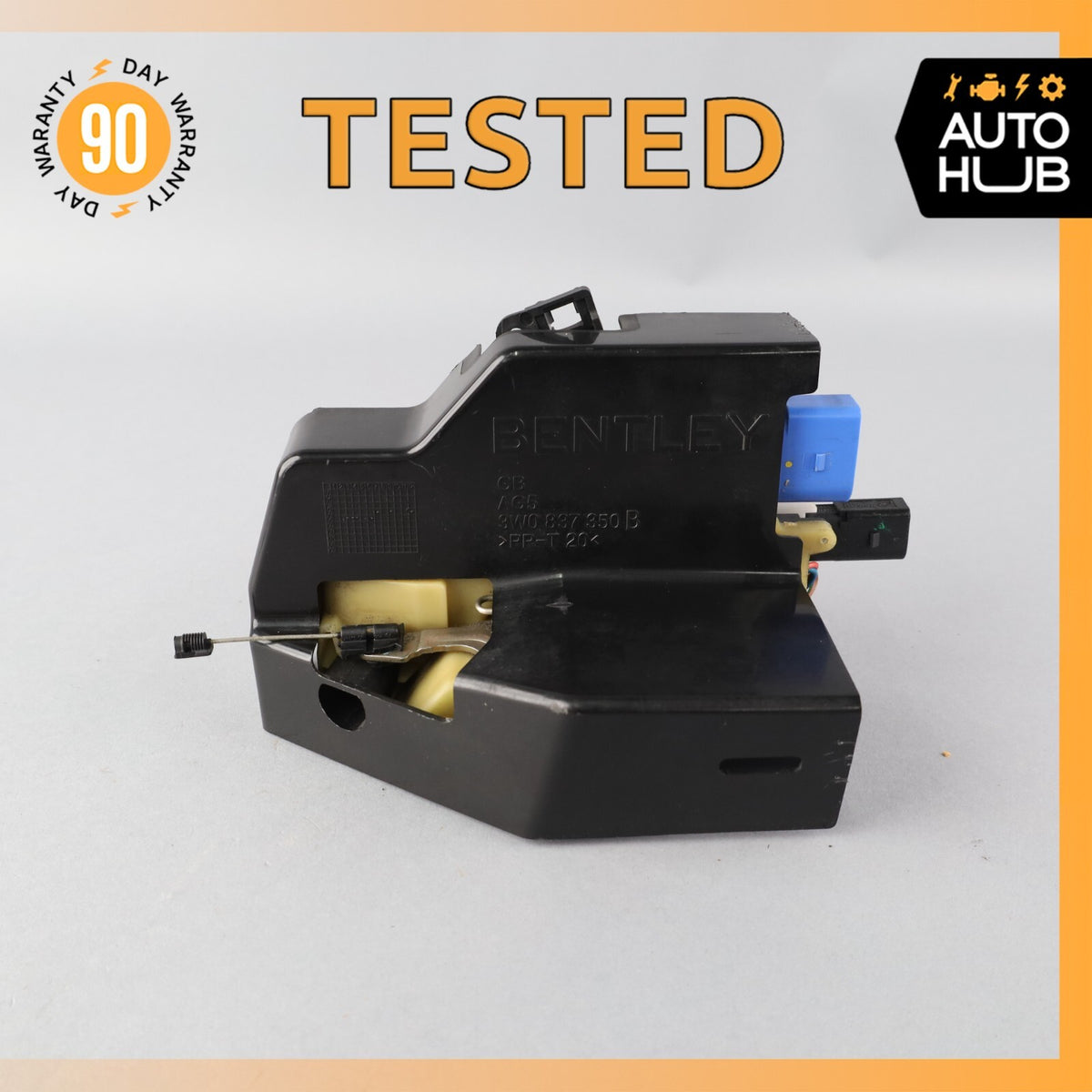 03-10 Bentley Continental GT Front Right Door Lock Latch Keyless Go OEM - photo 1
