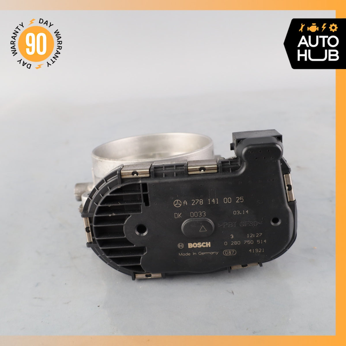 11-20 Mercedes X166 GL550 CL550 E550 SL550 Engine Motor Intake Throttle Body OEM - photo 3