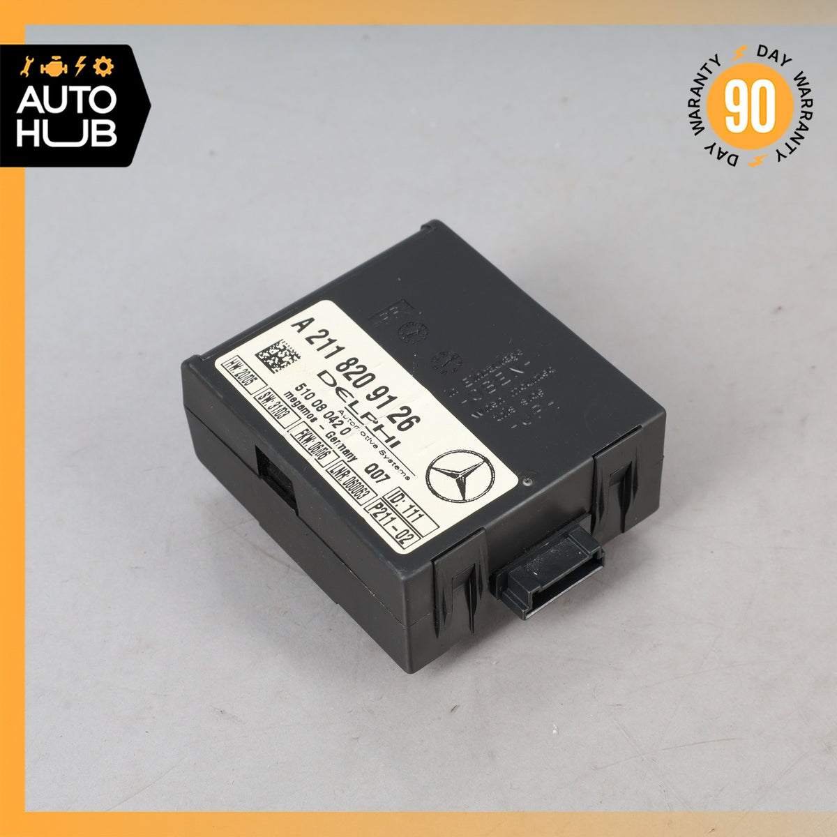 Mercedes W209 CLK350 S430 S55 AMG E320 Anti Theft Alarm Module 2118209126 OEM - photo 2