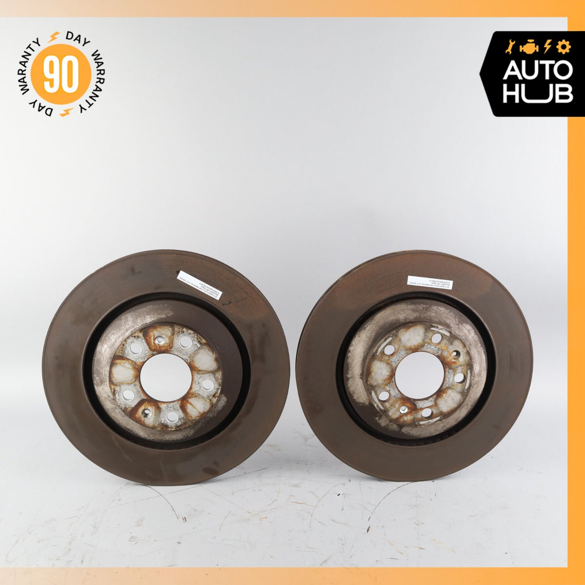 03-18 Bentley Continental GTC Speed GT Rear Left & Right Brake Rotors Disc OEM - photo 5