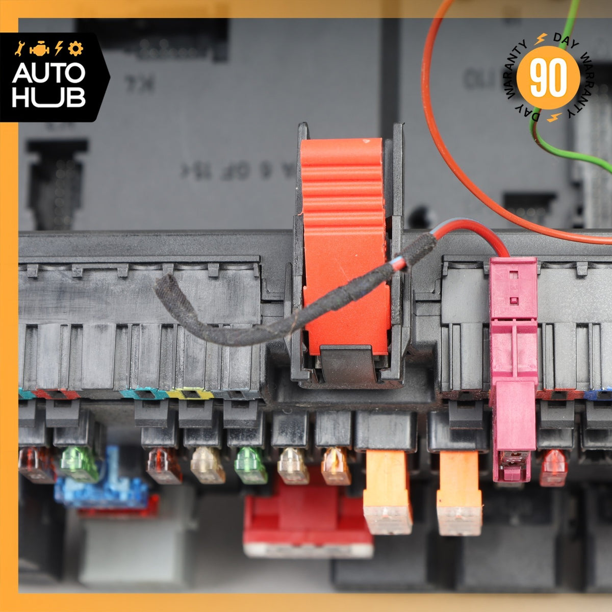 10-14 Mercedes W216 CL550 S550 Rear Trunk Fuse Box Relay Control Module OEM - photo 13
