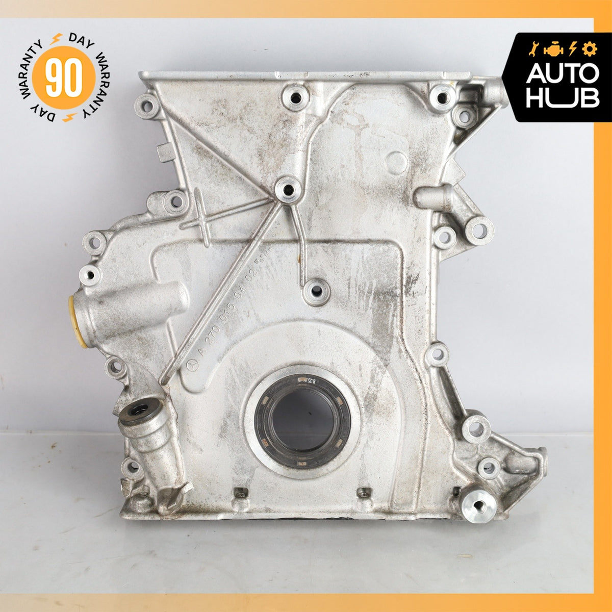 14-20 Mercedes X156 GLA250 Engine Motor Timing Cover OEM 71k - photo 3