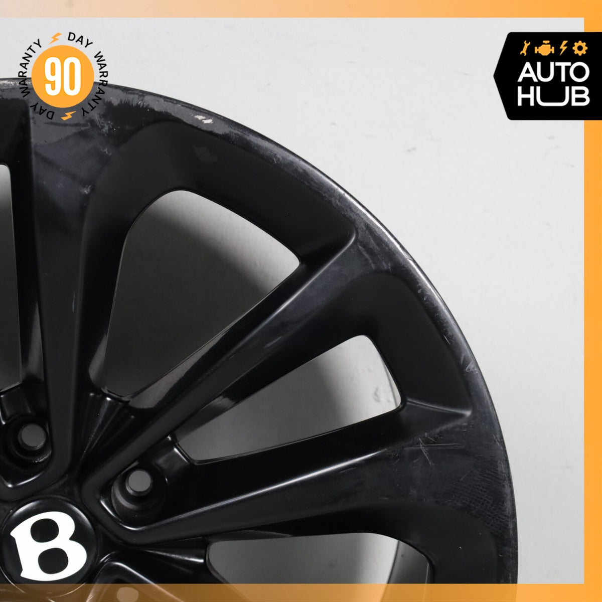 Bentley Bentayga 10 x 21 21" Wheel Rim Black 36A601025B OEM - photo 3