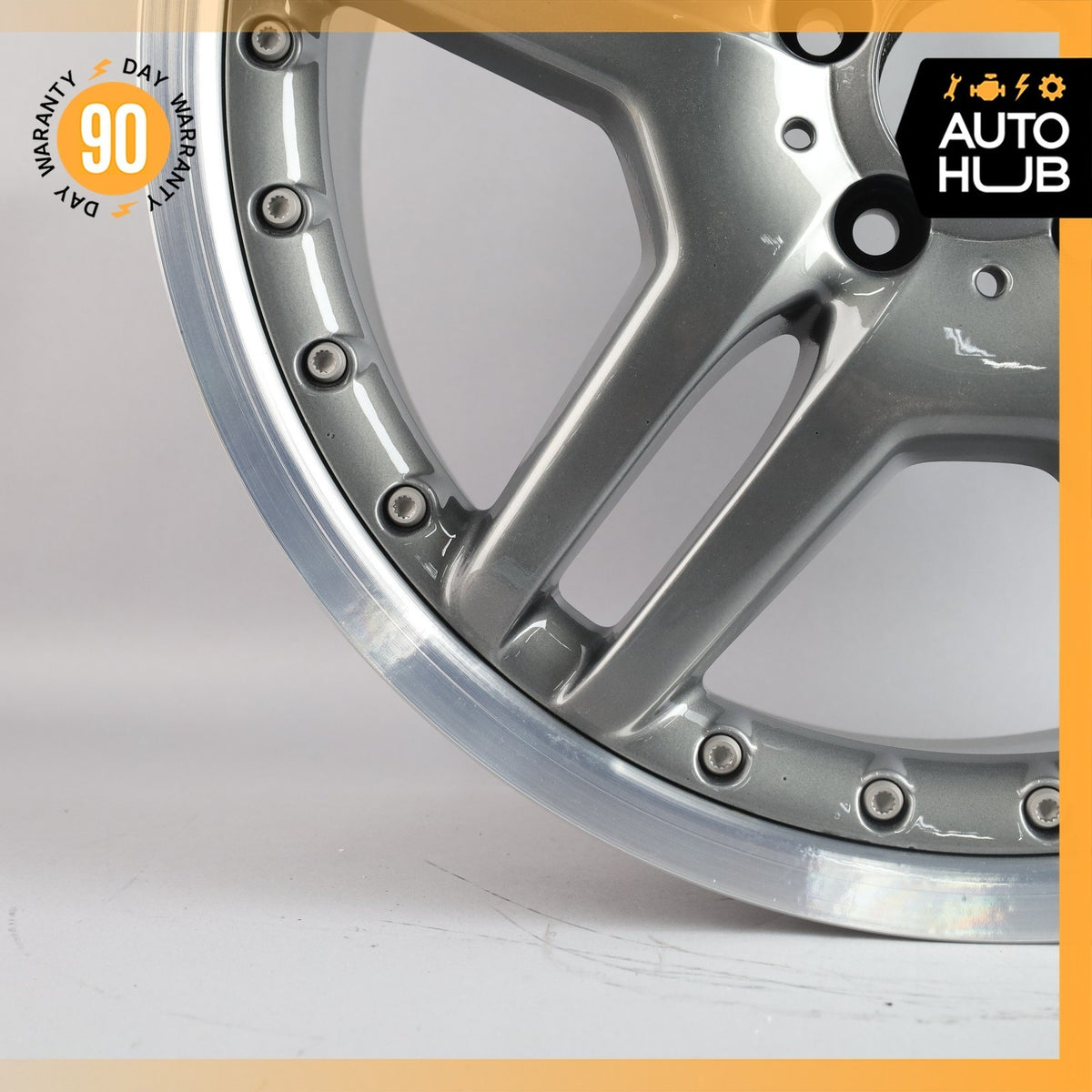 Mercedes W215 CL55 S55 AMG S600 8.5 x 19 19" Front Wheel Rim OEM - photo 5