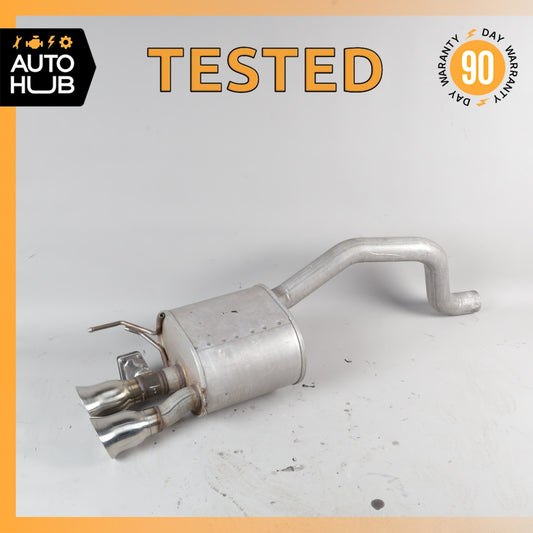 14-19 Chevrolet Corvette C7 Z51 Exhaust Left Side Muffler Dual Tips Assembly OEM - photo 1