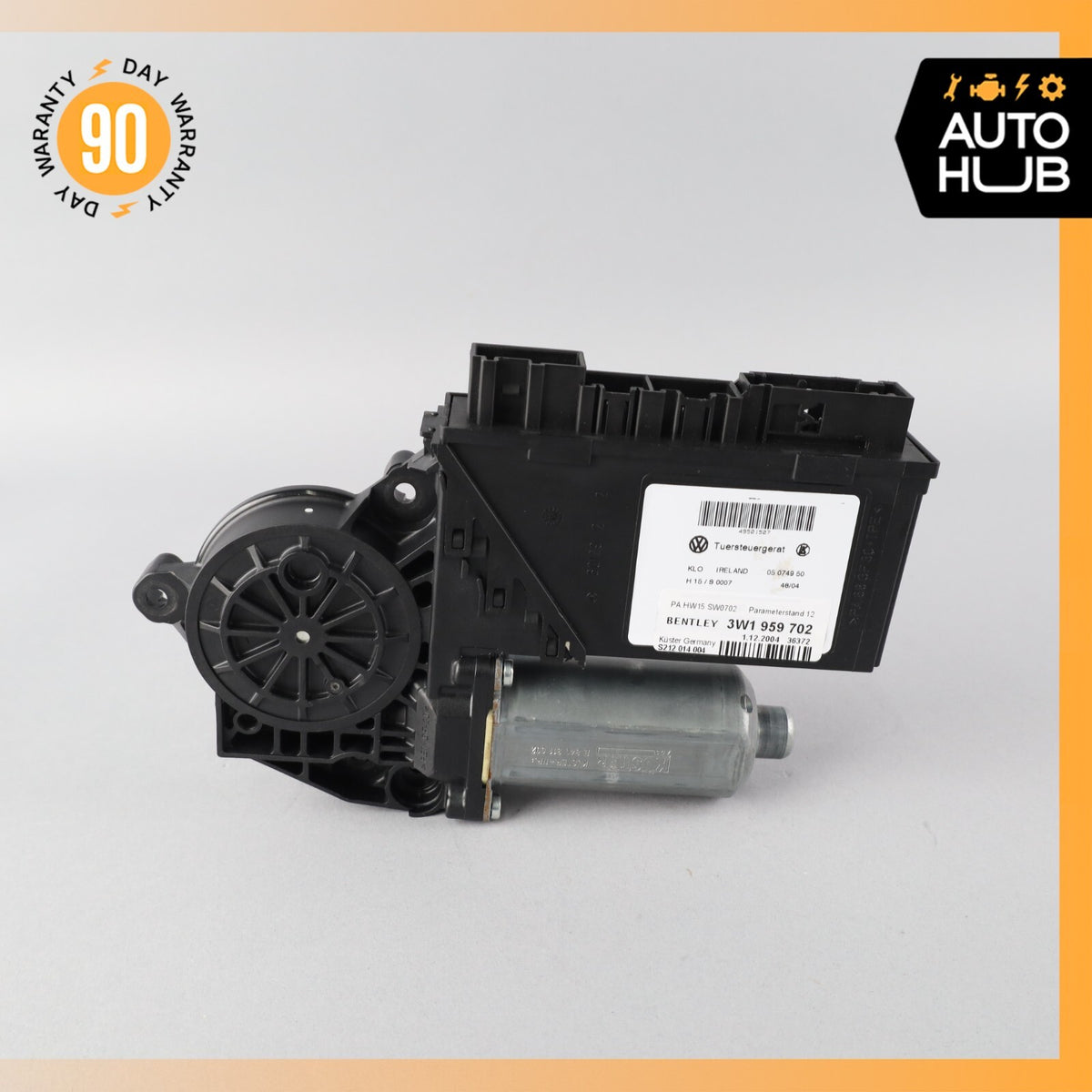 03-05 Bentley Continental GT Coupe Front Right Door Window Regulator Motor 53k - photo 5