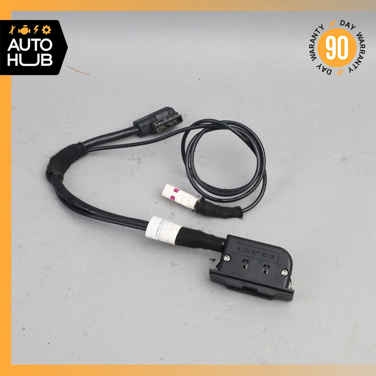 06-12 Mercedes W164 ML350 GL550 Ipod Interface Control Module Cable Harness OEM - photo 1