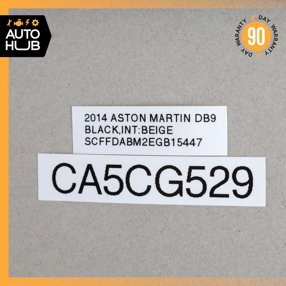 Aston Martin DB9 Brake Stop Lamp Light Switch Control Unit 4G433710037 OEM 22k - photo 8