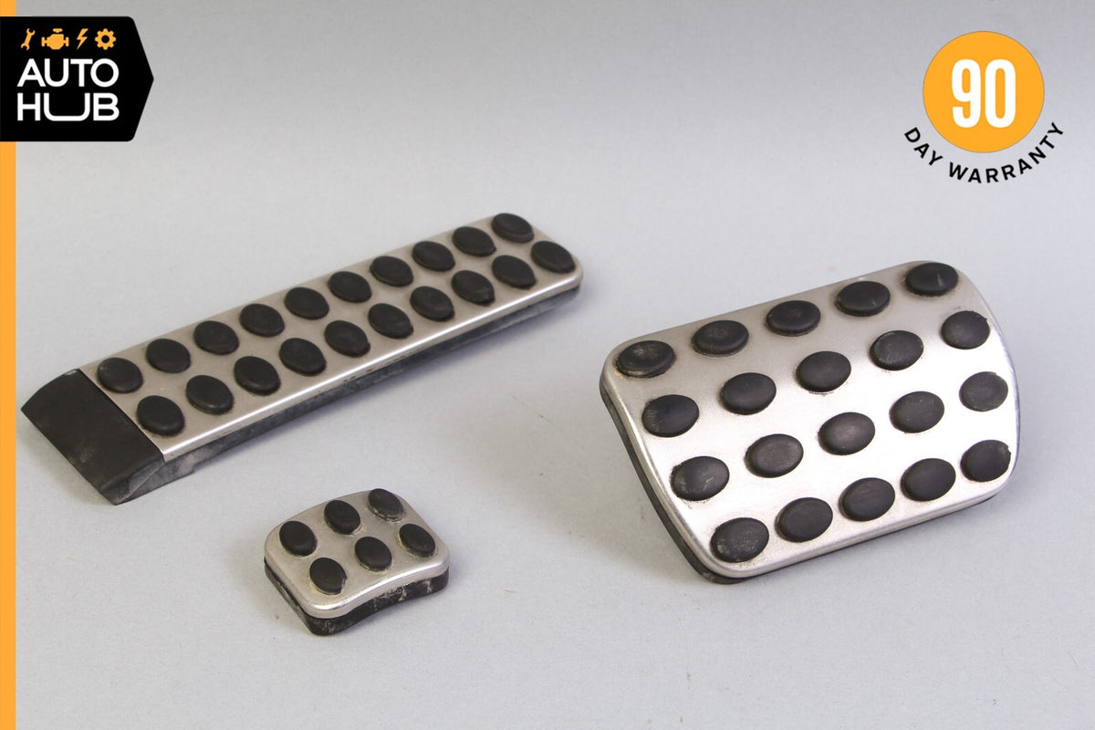 03-08 Mercedes R230 SL500 SL55 Gas Parking Brake Pedal Accelerator Set of 2 OEM - photo 1