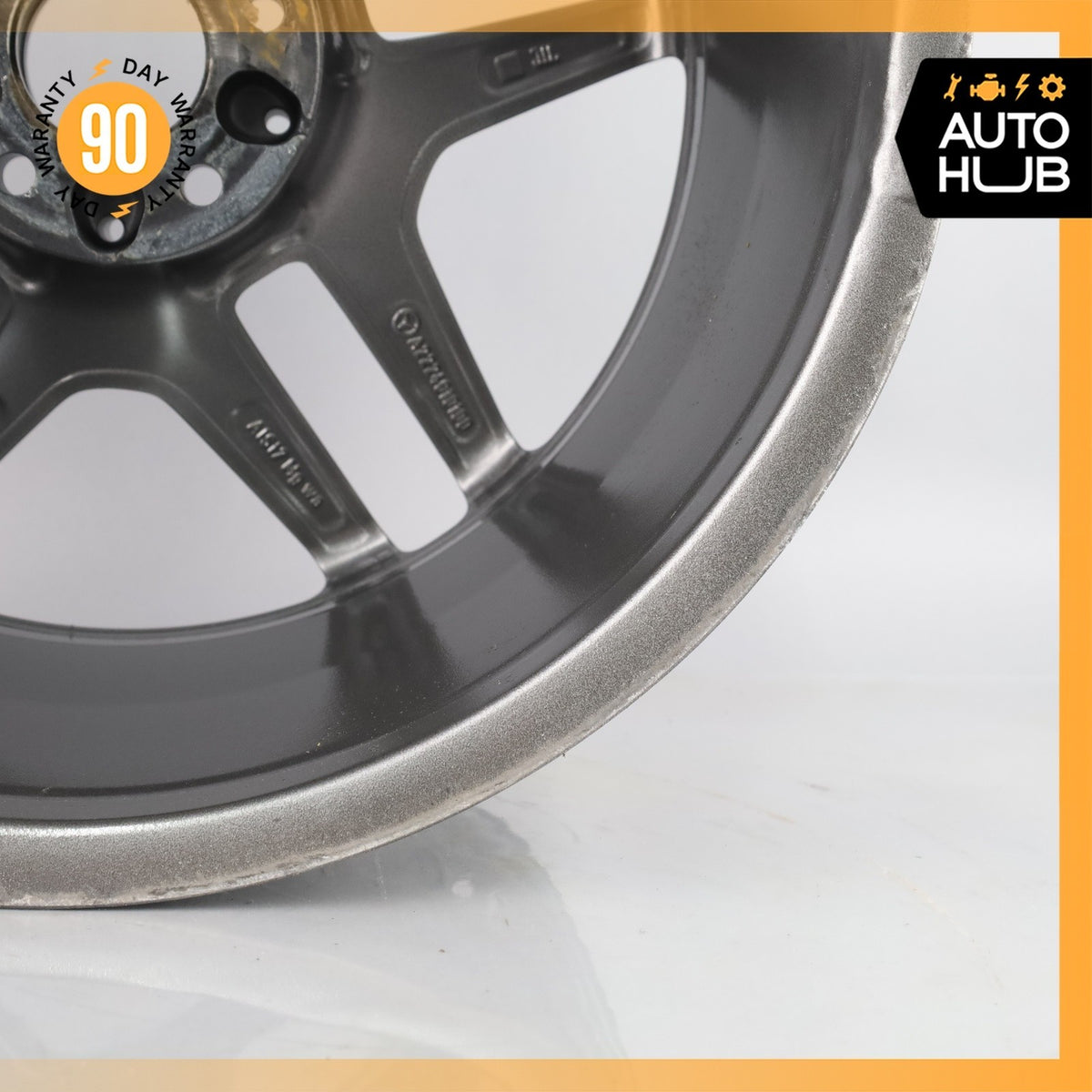 Mercedes W222 S550 S63 AMG 9.5 x 19 19" Rear Wheel Rim 2224010100 OEM - photo 13