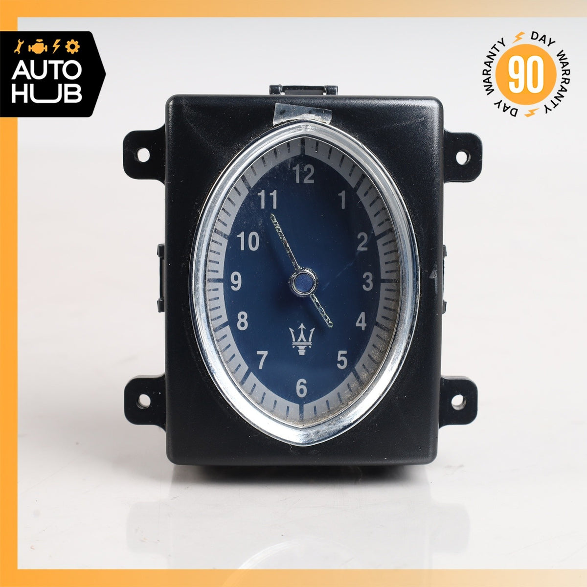 03-08 Maserati Quattroporte M139 Center Dashboard Analog Clock 219397 OEM 84k - photo 2