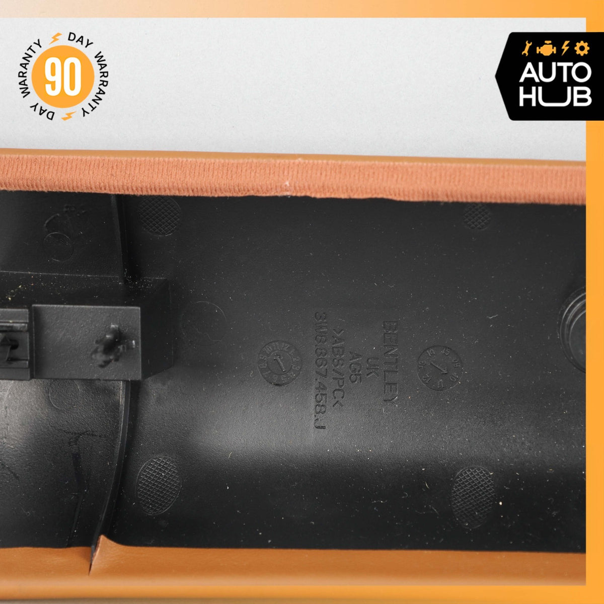 12-17 Bentley Continental GT Front Right Side Interior Trim Panel A Pillar OEM - photo 10