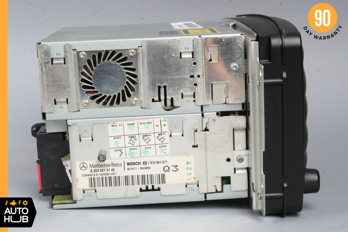 01-04 Mercedes W209 CLK55 AMG C320 Command Head Unit Navigation Radio CD OEM - photo 8