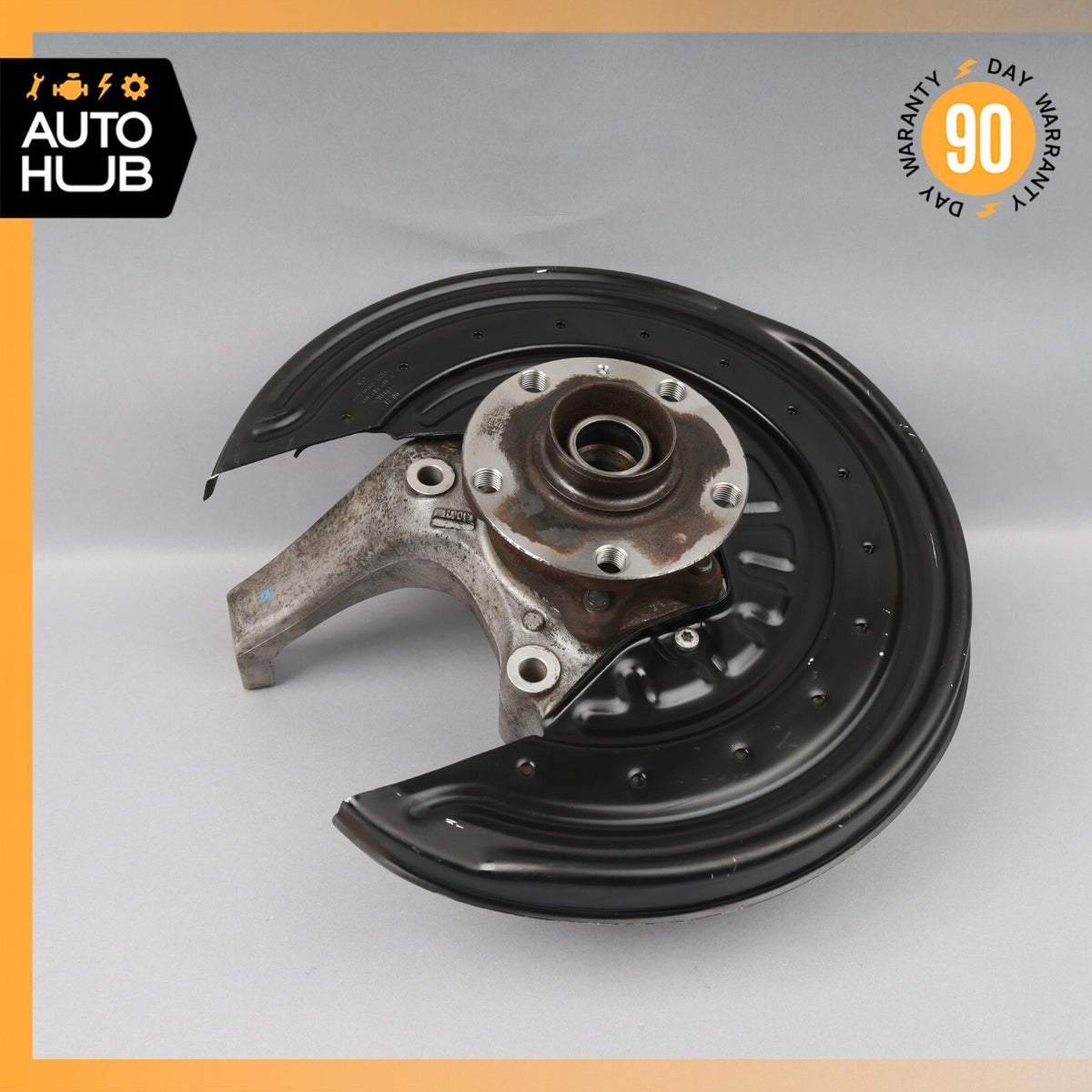 03-13 Bentley Continental GT Rear Left Driver Side Spindle Knuckle Hub OEM - photo 2