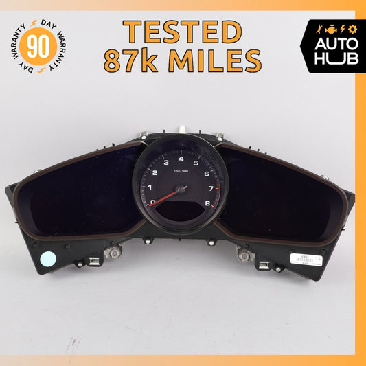 17-20 Porsche Panamera 971 Instrument Speedometer Cluster 971920905H OEM 87k - photo 1