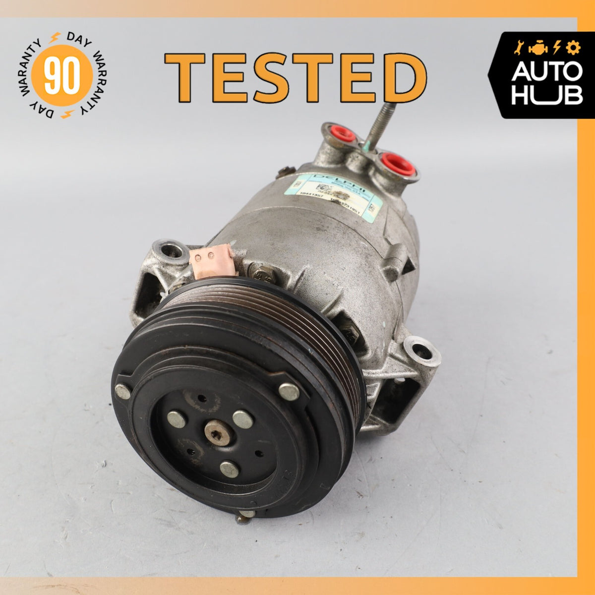 04-09 Cadillac XLR A/C Air Conditioning Compressor 10441357 OEM - photo 1