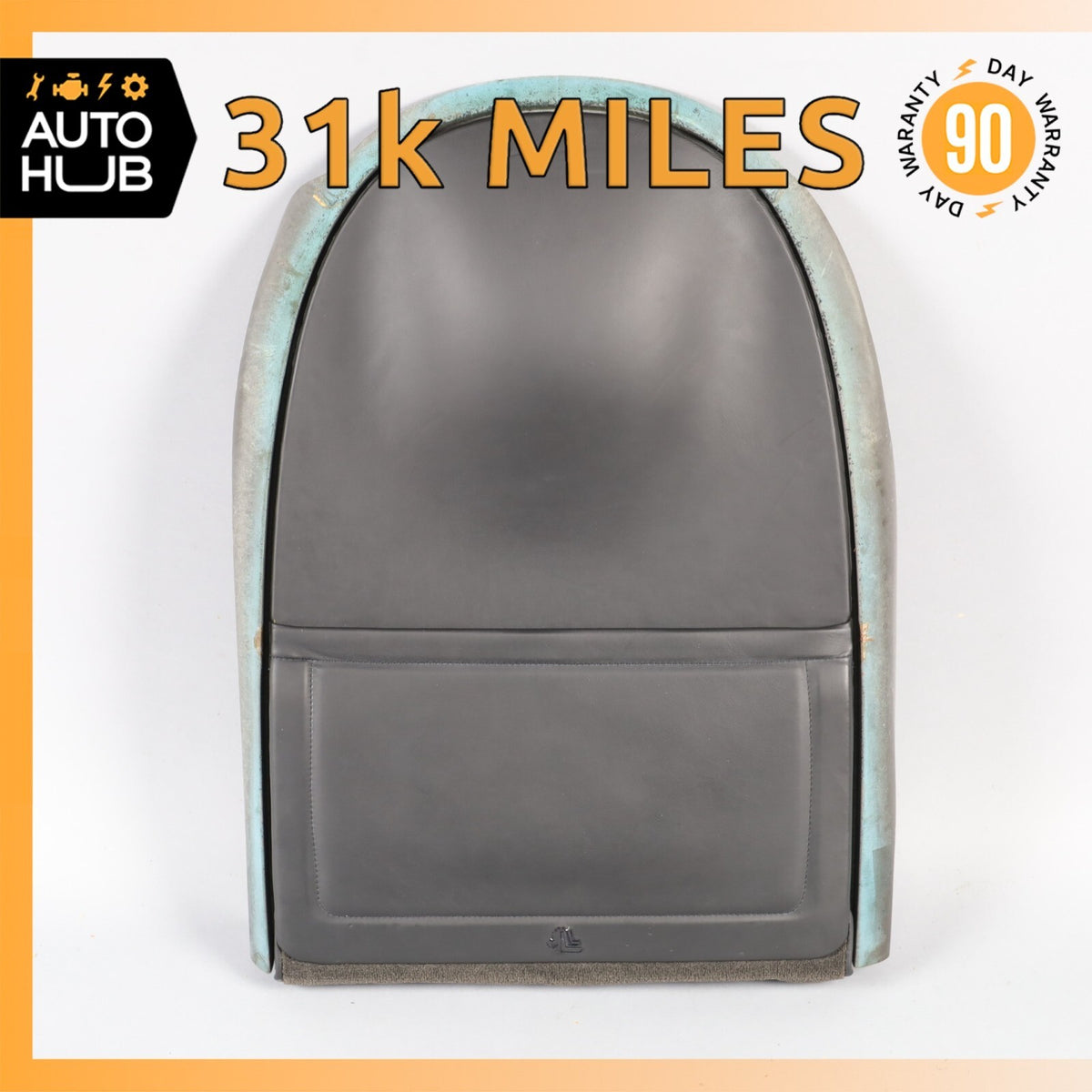 03-06 Bentley Continental GT Seat Back Cover Panel Front Right Side OEM 31k - photo 1