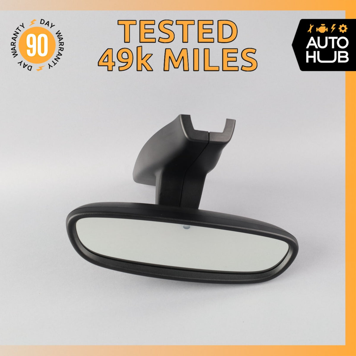 14-21 BMW i3 I01 Hybrid Interior Rear View Mirror Black OEM 49k - photo 1