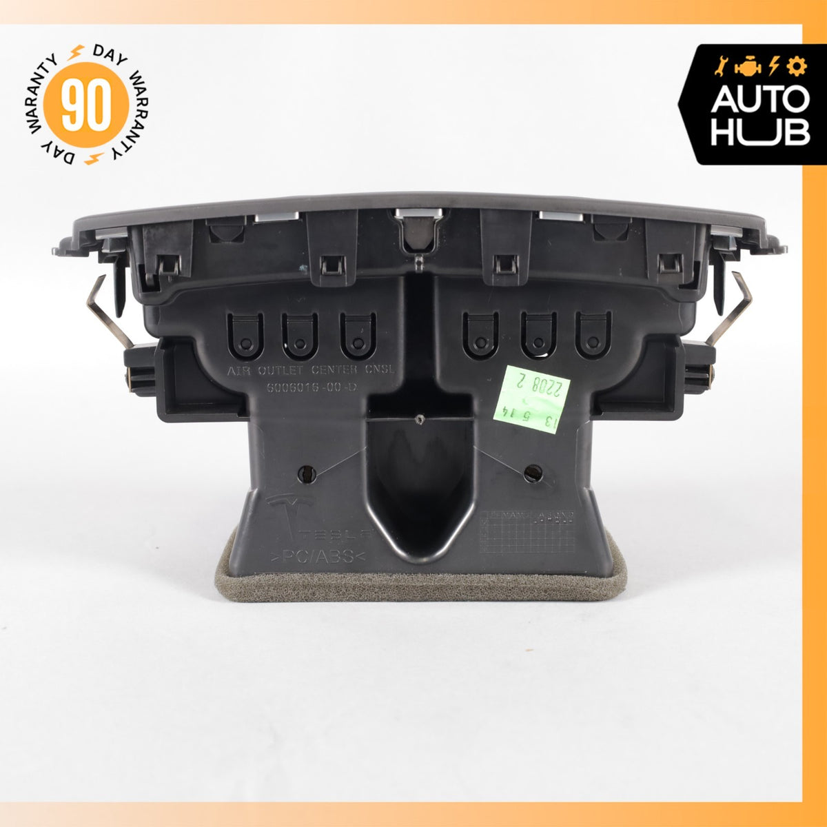 12-15 Tesla Model S Front Dashboard Center Dual A/C AC Air Vent 600601600D OEM - photo 10