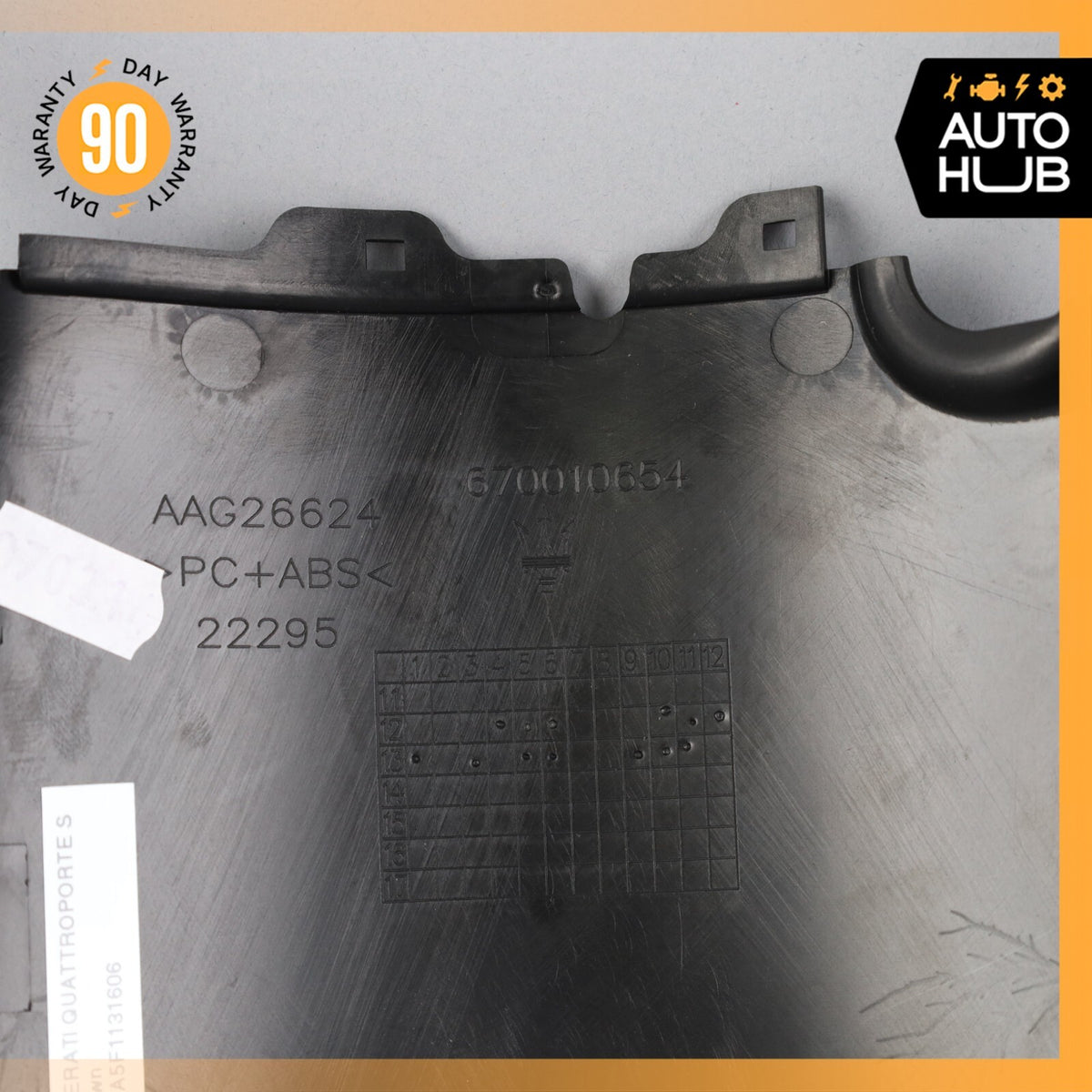 Maserati Quattroporte M156 S Front Steering Column Dash Panel Trim Cover OEM - photo 8