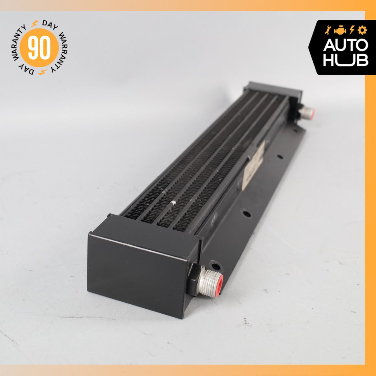 06-17 Aston Martin V8 Vantage Transmission Oil Cooler Radiator 6G337869BB OEM - photo 7