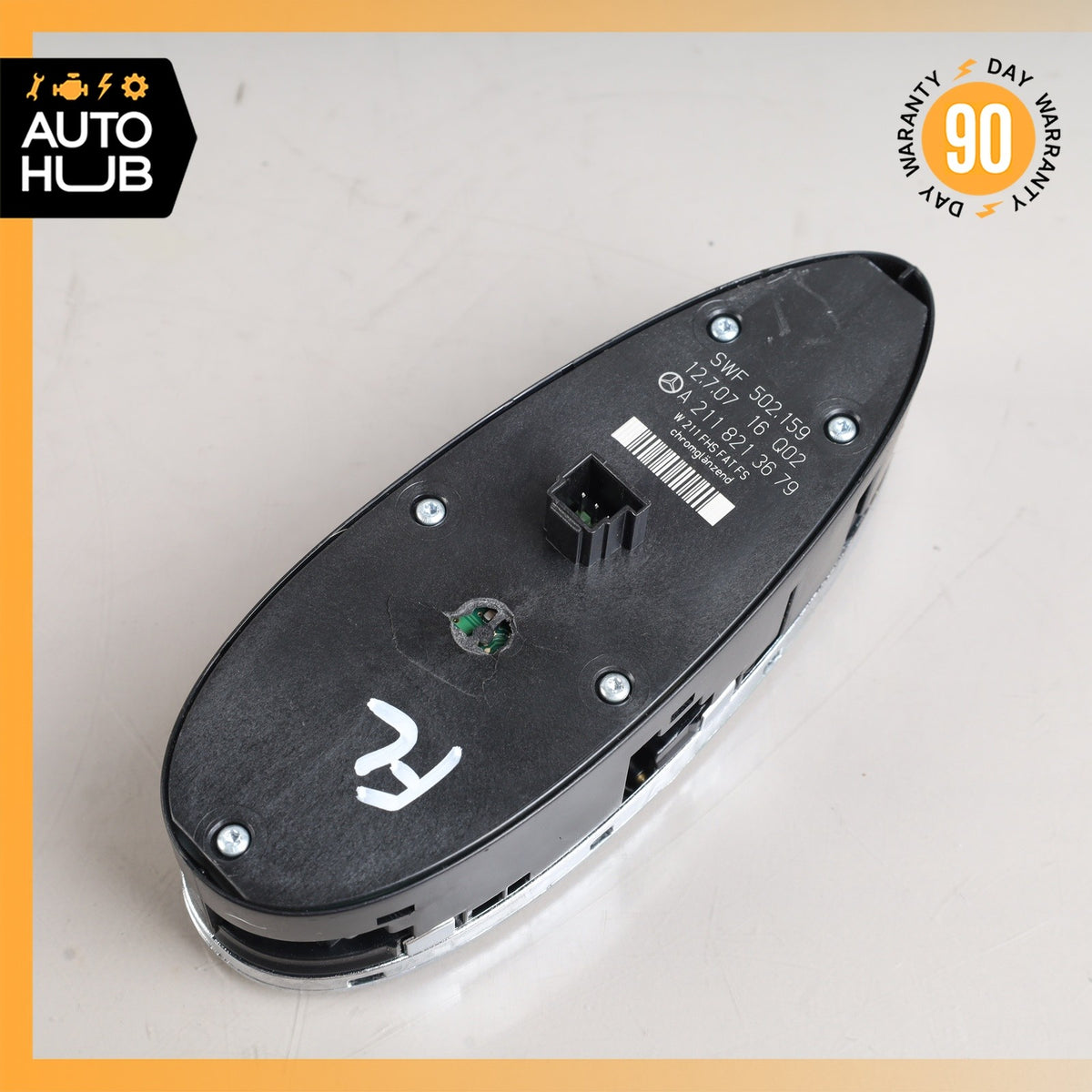 03-11 Mercedes W211 E350 CLS55 AMG Master Window Switch Front Left Side OEM - photo 9