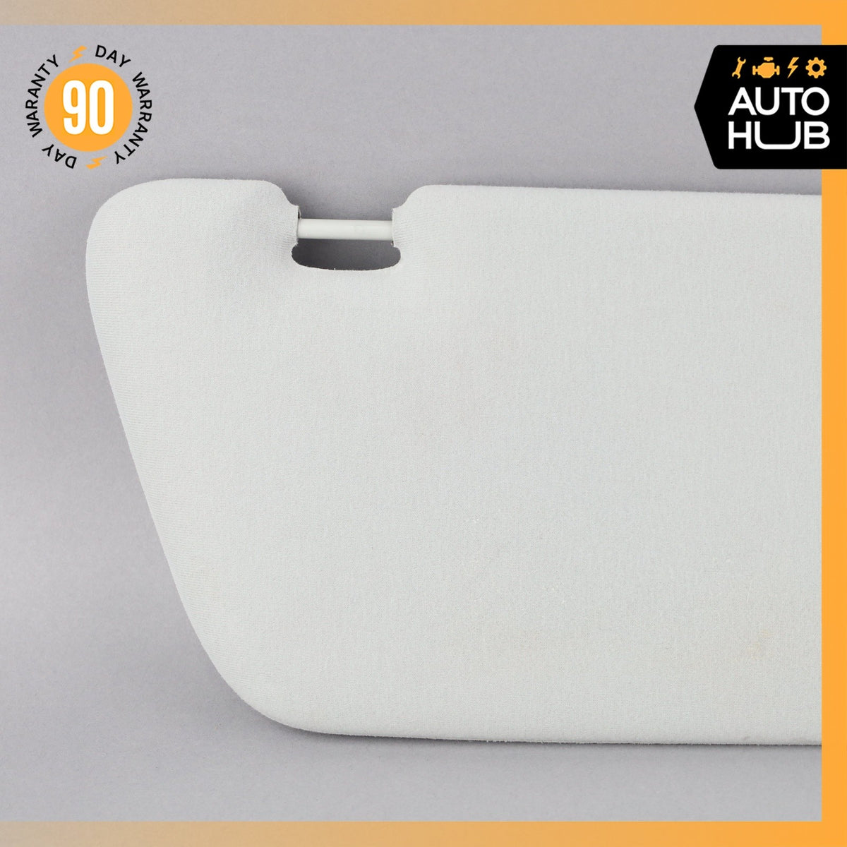 02-05 Mercedes W163 ML350 ML320 ML500 Left Side Sunvisor Shade Cover Gray OEM - photo 4