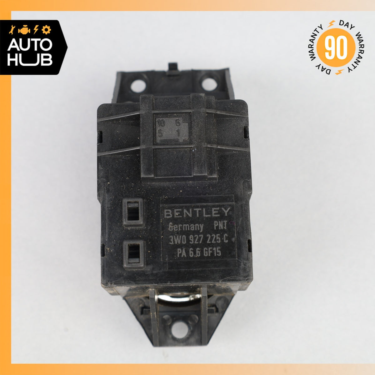 03-18 Bentley Continental GTC Electronic Parking Button Switch OEM 32k - photo 8