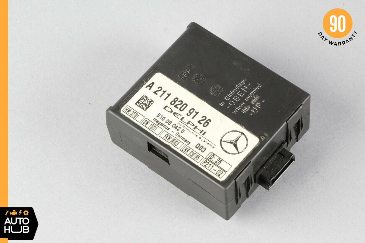 01-07 Mercedes W203 C230 CLK320 Anti Theft Alarm Module 2118209126 OEM - photo 1
