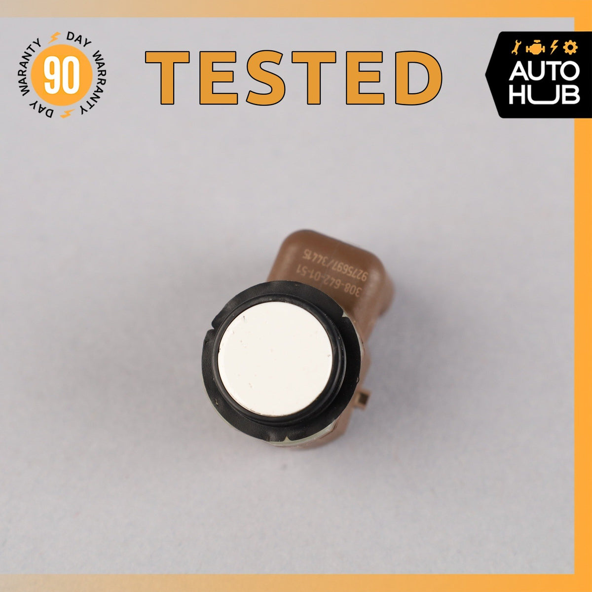 09-19 BMW F10 528i 650i PDC Bumper Parking Aid Assist Sensor 66209233031 OEM - photo 1