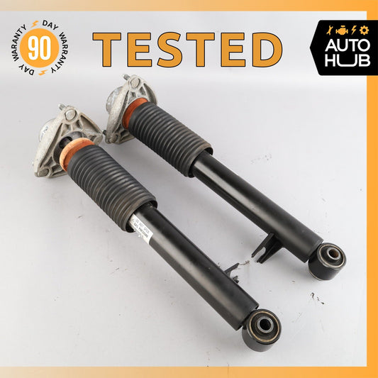 14-19 BMW F15 X5 X6 Rear Right & Left Ride Shock Strut Set OEM - photo 1