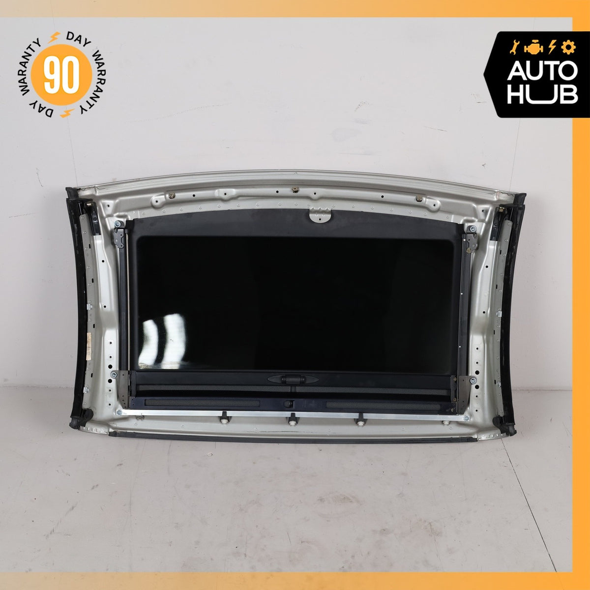 Mercedes R230 SL500 SL550 SL55 AMG Pano Panorama Roof Top Glass w/ Sun Shade OEM - photo 13