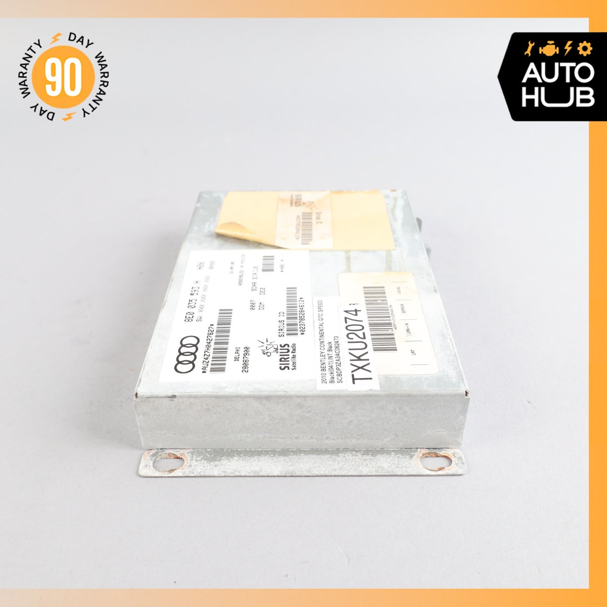 2010 Bentley Continental GTC Speed Satellite Radio Control Module Unit OEM 83k - photo 5