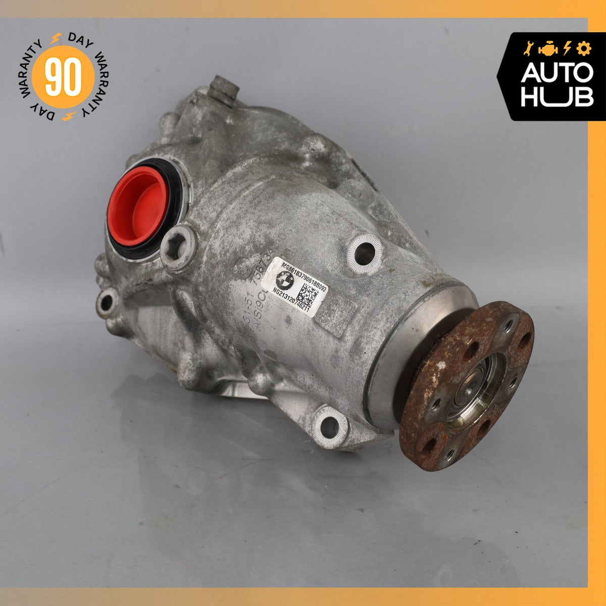 13-25 BMW F15 X5 X6 320i xDrive Front Differential Diff Axle Carrier 3:15 OEM - photo 2