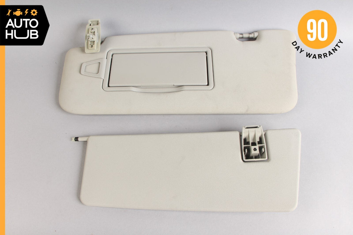 06-12 Mercedes X164 GL450 ML550 Sun Visor Sunvisor Front Left Side Gray OEM - photo 1