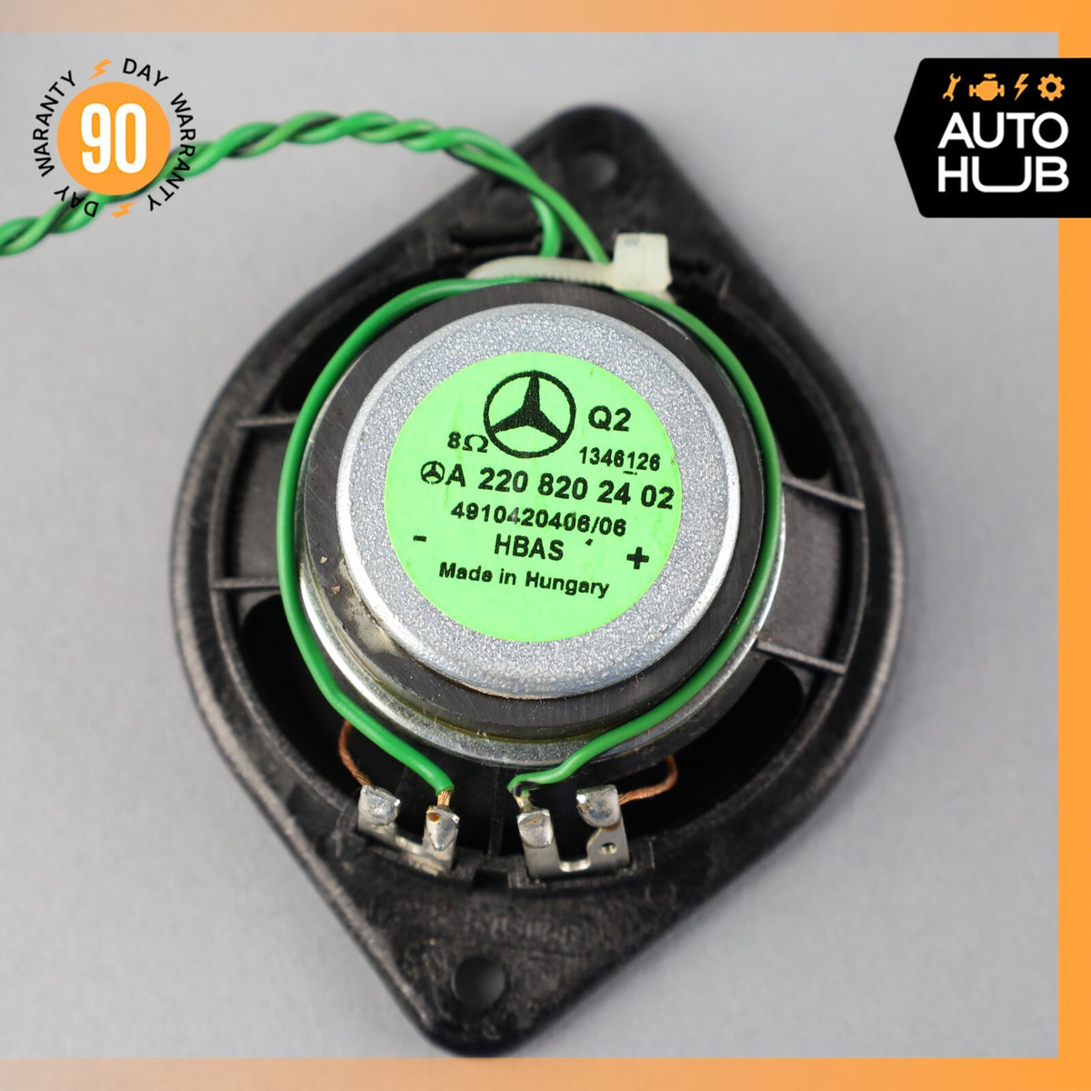 03-12 Mercedes W219 CLS550 SL500 E500 Left or Right Side Lower Door Speaker OEM - photo 4
