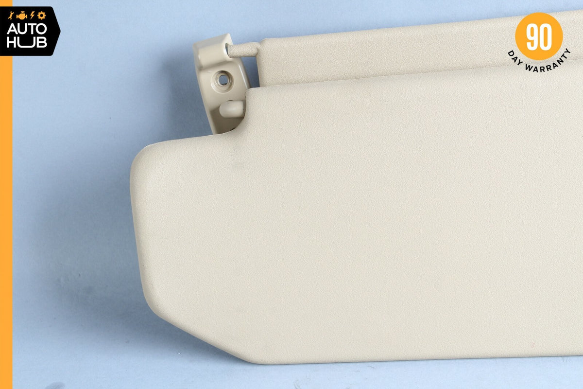06-08 Mercedes W251 R350 R500 Right Passenger Side Sun Visor Sun Shade Beige OEM - photo 9