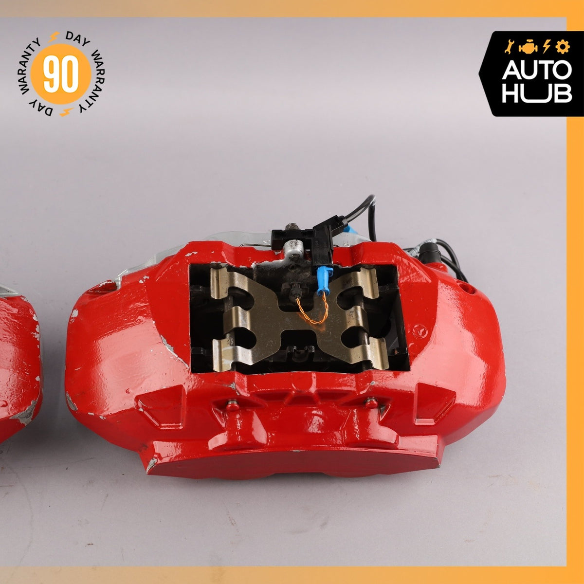 Mercedes W213 E43 C43 CLS53 AMG Front Right & Left Side Brake Calipers Set OEM - photo 7