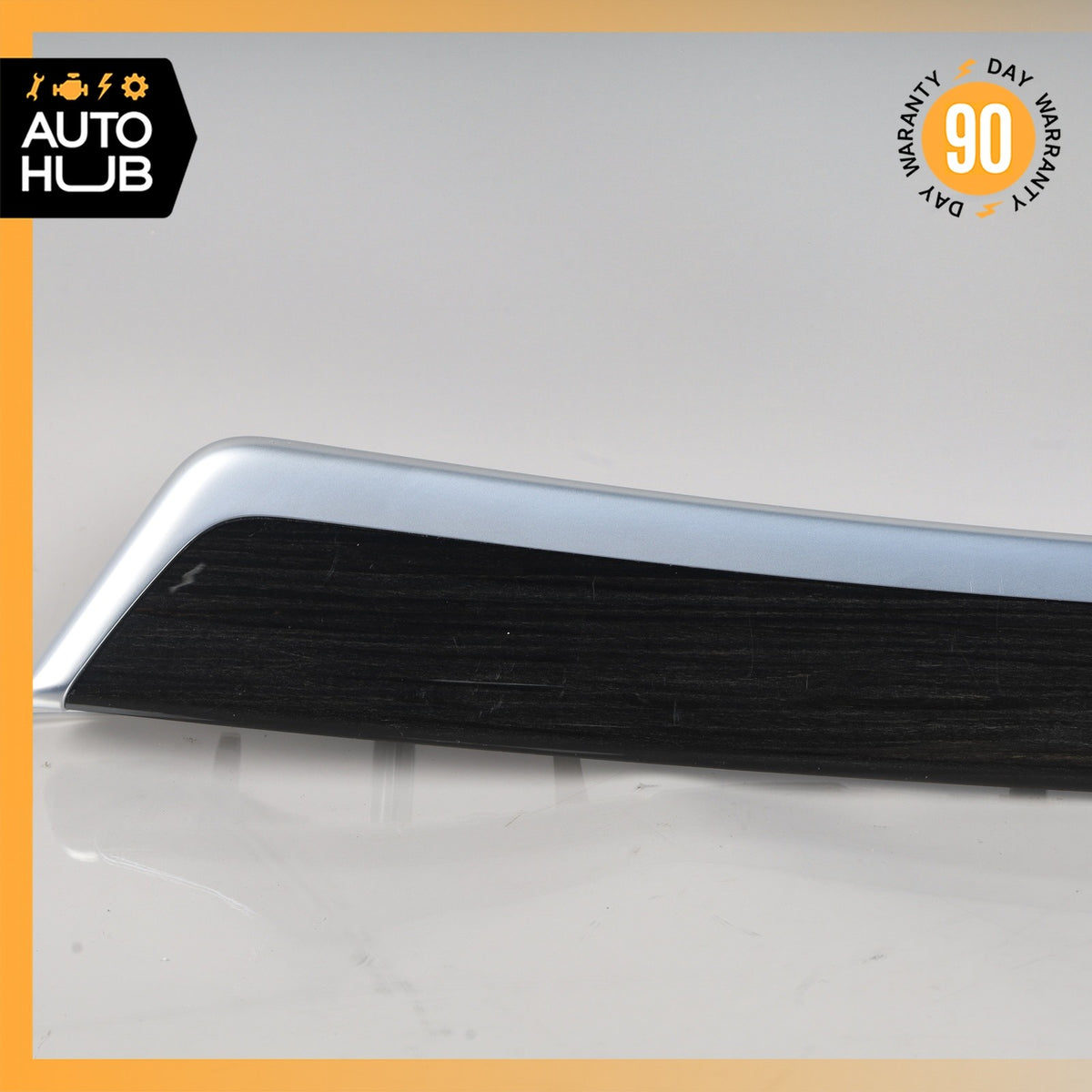 11-16 BMW F10 550i 535i Front Left Door Trim Panel Wood OEM - photo 4